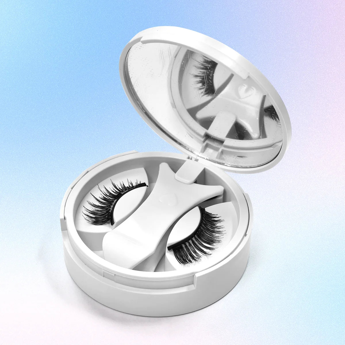 Yiernuo Faux cils magnétiques intégrés, nouveau kit de faux cils sans colle