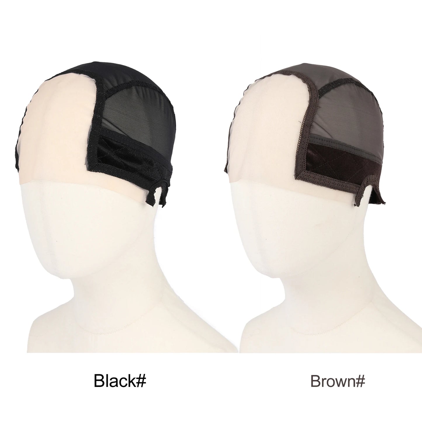 1 bonnet de perruque en dentelle avec bande en velours 4 x 5 pouces, bonnet de perruque à dentelle frontale et design d'oreille confortable pour femmes, bonnet de perruque respirant