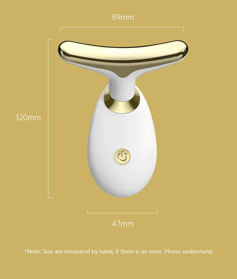 Appareil de massage électrique pour le cou et le visage, appareil de massage par micro-courant pour raffermir la peau, thérapie anti-rides, suppression du double menton