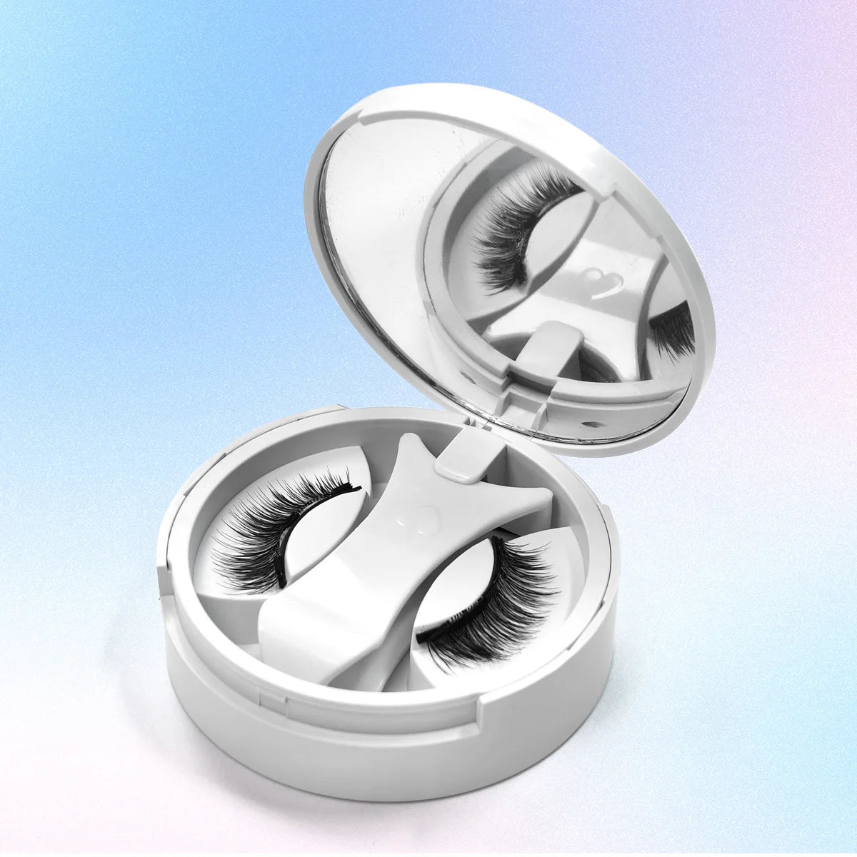 Yiernuo Faux cils magnétiques intégrés, nouveau kit de faux cils sans colle