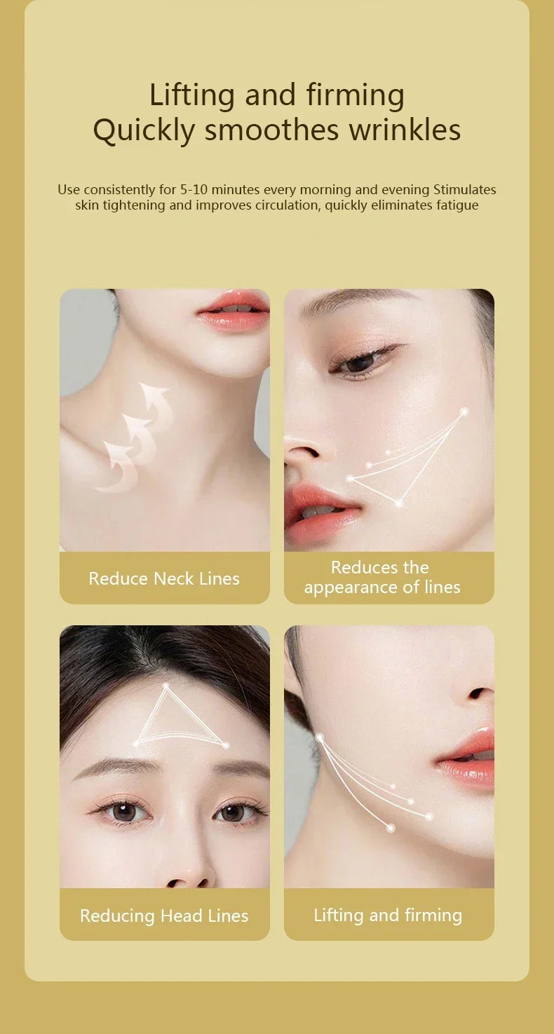 Appareil de lifting du cou et du visage, anti-rides, anti-âge, appareil de beauté pour le cou, raffermissement du double menton, remodelage du visage, soin raffermissant