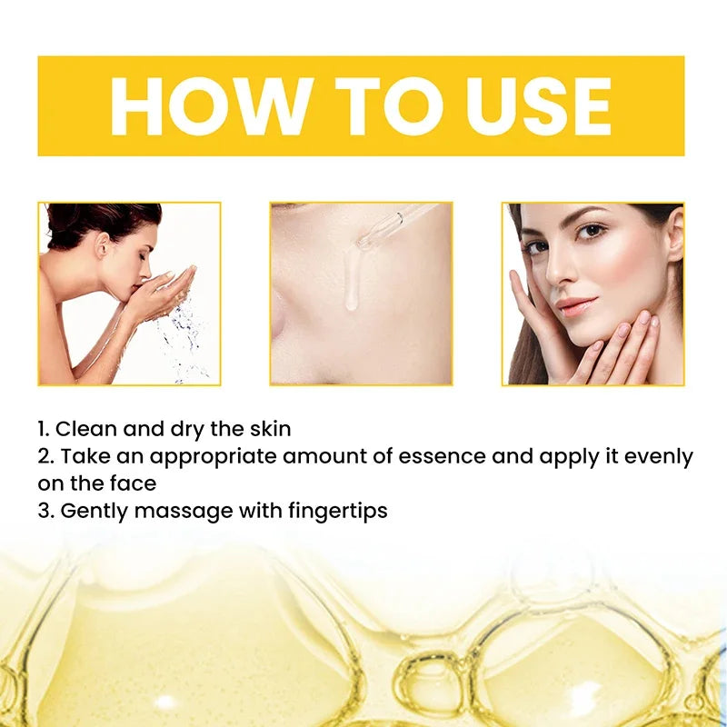 Sérum visage anti-rides instantané, anti-âge, liftant, raffermissant, estompe les ridules, améliore le teint terne, hydrate, cosmétiques coréens