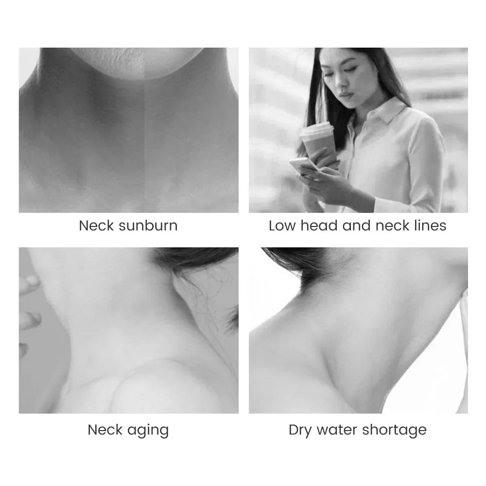 Appareil de beauté pour lifting du visage et du cou, appareil de massage facial EMS, thérapie par lumière LED, élimination du double menton, rajeunissement de la peau, raffermissement, anti-rides