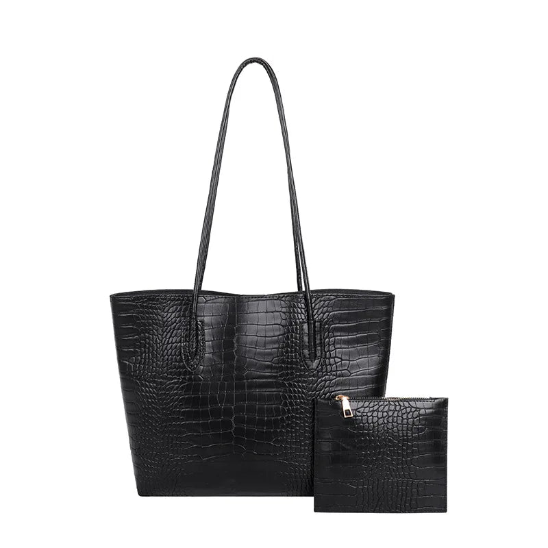Grand sac à bandoulière en cuir PU pour femmes, sacs à main tendance de créateur, sacs fourre-tout