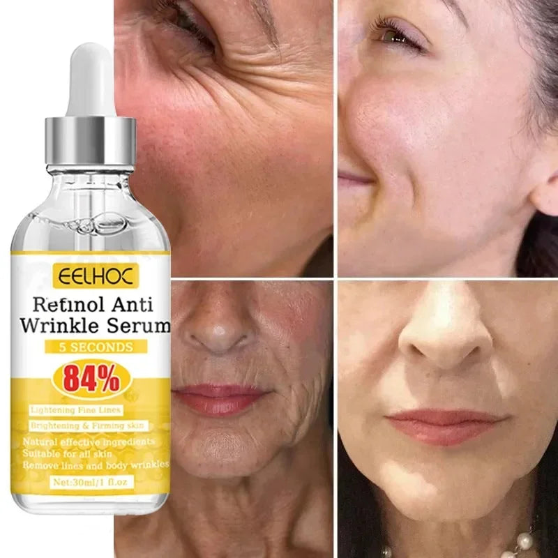 Sérum visage anti-rides instantané, anti-âge, liftant, raffermissant, estompe les ridules, améliore le teint terne, hydrate, cosmétiques coréens