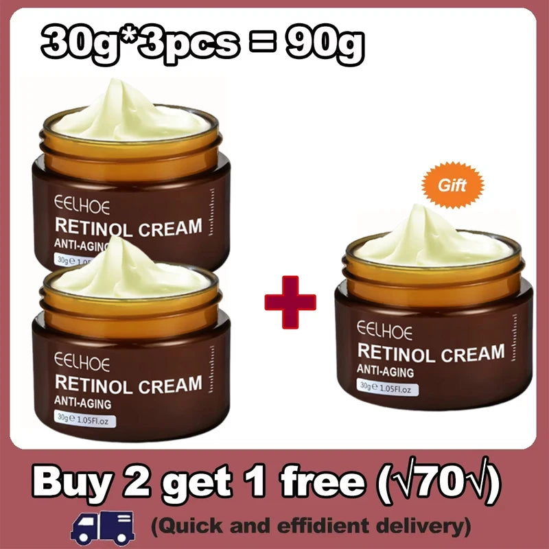 Crème visage antirides au rétinol, raffermissante, liftante, anti-âge, estompe les ridules, hydratante, blanchissante, soins de la peau, cosmétiques coréens