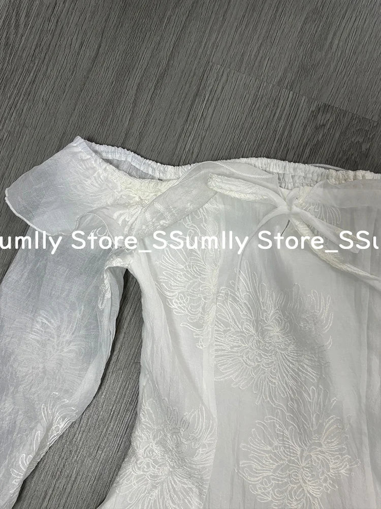Robe une pièce à épaules dénudées pour femme, élégante, sexy, slim, tenue de soirée, style coréen chic, nouveauté 2025