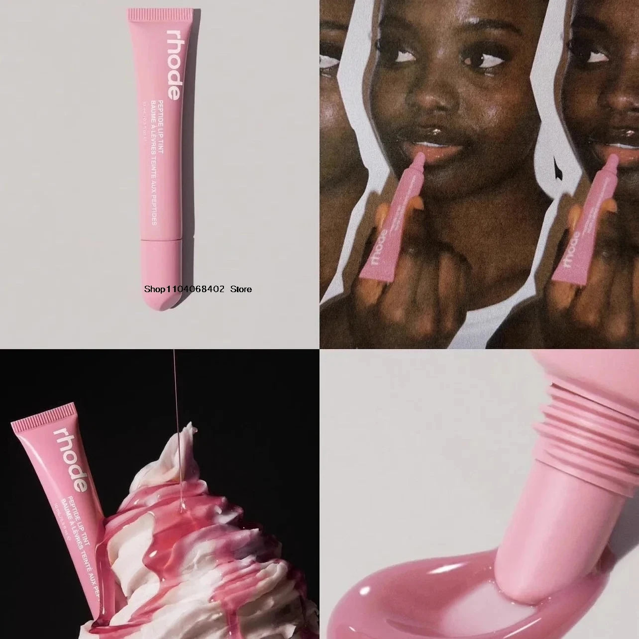 RHODE Maquillage Toast Cheek Blush Crème Blush Stick Brillant à Lèvres Étui de Téléphone pour iPhone INS SALTY TAN Rouge à Lèvres Framboise Espresso INS