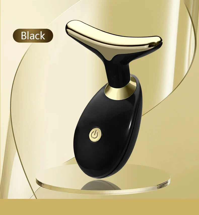 Appareil de massage électrique pour le cou et le visage, appareil de massage par micro-courant pour raffermir la peau, thérapie anti-rides, suppression du double menton