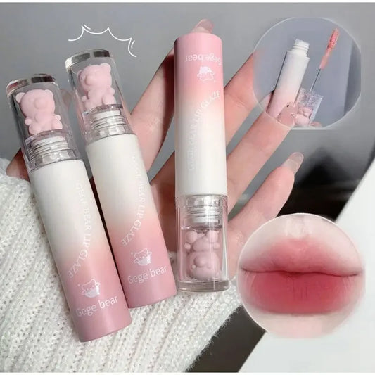 Vernis à lèvres mignon pour fille, rose châtain, boue à lèvres, maquillage coréen, brillant à lèvres pour fille, cosmétiques, rouge à lèvres velours résistant à l'eau
