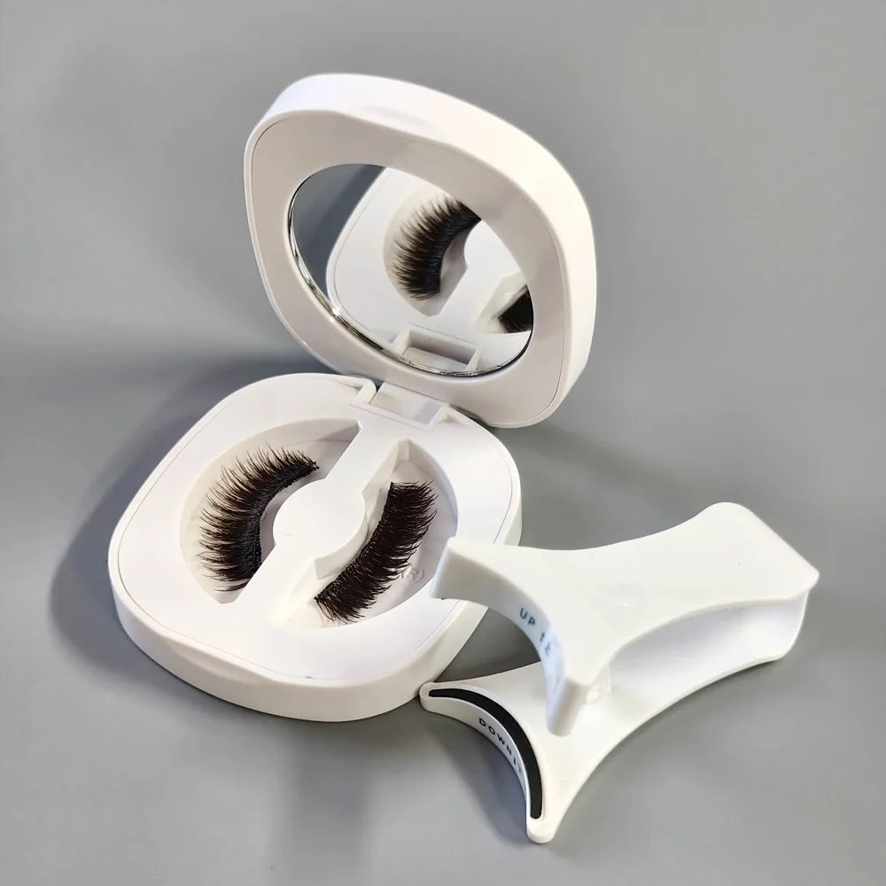 Yiernuo Faux cils magnétiques intégrés, nouveau kit de faux cils sans colle