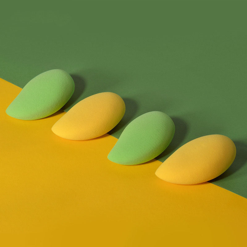 Les houppettes de maquillage ne mangent pas de poudre Œufs de maquillage à la mangue