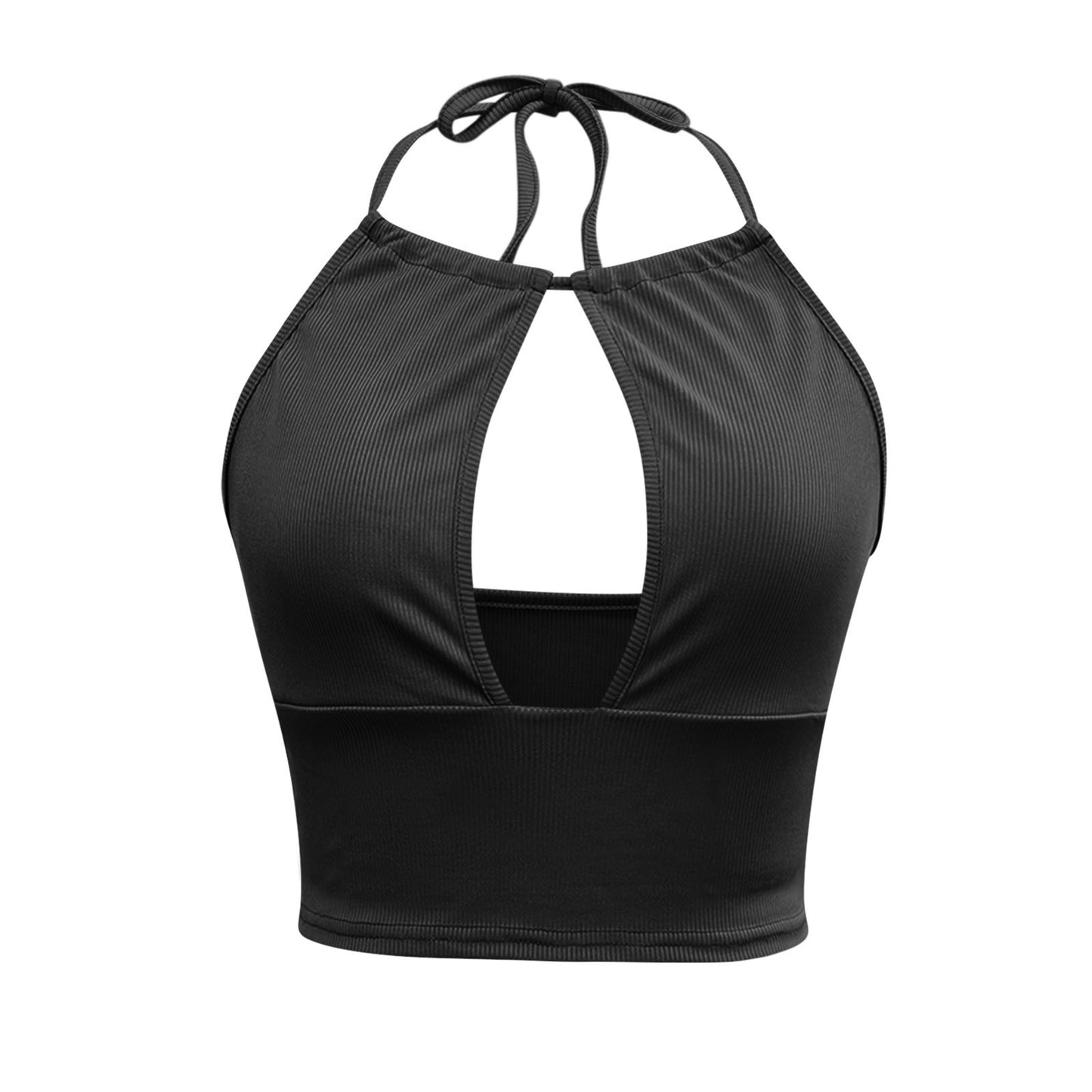 Camisole dos nu pour femme, haut ajouré sexy d'été