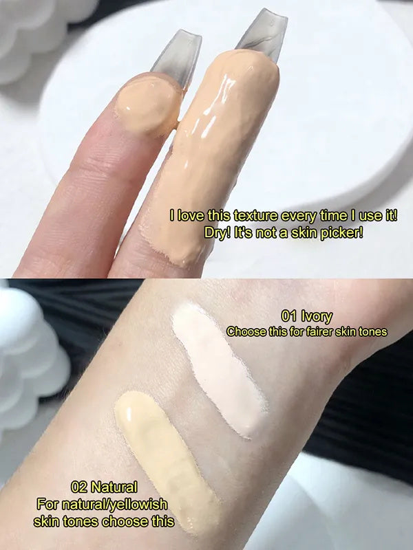 Fond de teint hydratant anti-sébum pour le visage 