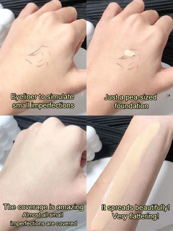 Fond de teint hydratant anti-sébum pour le visage 
