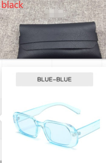 Lunettes de soleil rétro à petite monture pour femmes, couleur bonbon, colorées, tendance